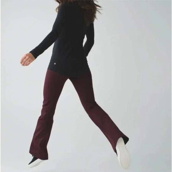 Lululemon  Flare High Waisted leggings Tall Fit 8 - Picture 2 of 11